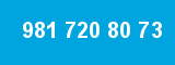 981 720 80 73 981 720 80 73